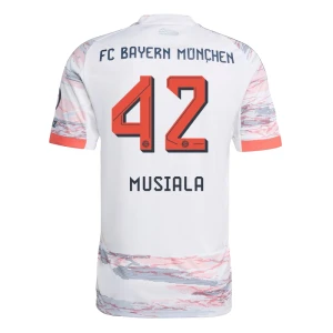 Fotbalové Dresy FC Bayern München Jamal Musiala #42 Venkovní 2025/26