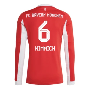 Fotbalové Dresy FC Bayern München Joshua Kimmich #6 Domácí 2025/26 Dlouhý Rukáv