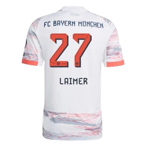 Fotbalové Dresy FC Bayern München Laimer #27 Venkovní 2025/26