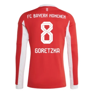 Fotbalové Dresy FC Bayern München Leon Goretzka #8 Domácí 2025/26 Dlouhý Rukáv