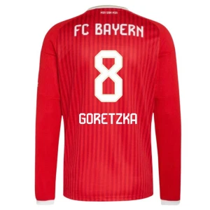 Fotbalové Dresy FC Bayern München Leon Goretzka #8 Domácí 2026-27 Dlouhý Rukáv