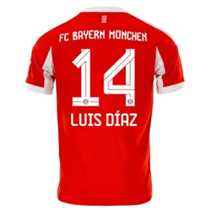 Fotbalové Dresy FC Bayern München Luis Diaz #14 Domácí 2025/26