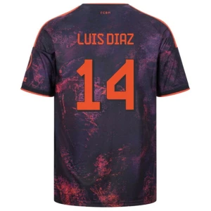 Fotbalové Dresy FC Bayern München Luis Diaz #14 Třetí 2026-27