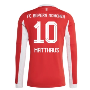 Fotbalové Dresy FC Bayern München Matthaus #10 Domácí 2025/26 Dlouhý Rukáv