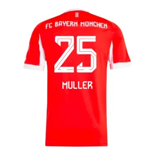 Fotbalové Dresy FC Bayern München Muller #25 Domácí 2025/26