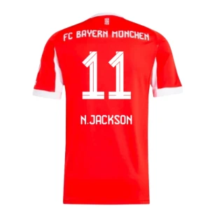 Fotbalové Dresy FC Bayern München N. Jackson #11 Domácí 2025/26
