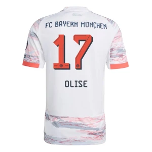 Fotbalové Dresy FC Bayern München Olise #17 Venkovní 2025/26