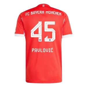 Fotbalové Dresy FC Bayern München Pavlovic #45 Domácí 2025/26