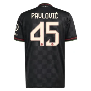 Fotbalové Dresy FC Bayern München Pavlovic #45 Třetí 2025/26
