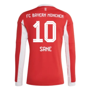 Fotbalové Dresy FC Bayern München Sane #10 Domácí 2025/26 Dlouhý Rukáv