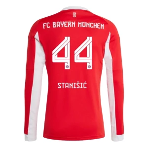 Fotbalové Dresy FC Bayern München Stanisic #44 Domácí 2025/26 Dlouhý Rukáv