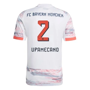 Fotbalové Dresy FC Bayern München Upamecano #2 Venkovní 2025/26