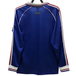 Fotbalové Dresy Francie 1998 Retro Domácí Dlouhý Rukáv