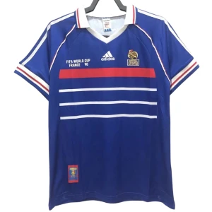 Fotbalové Dresy Francie 1998 World Cup Retro Domácí