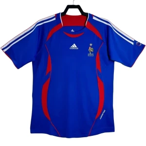 Fotbalové Dresy Francie 2006 World Cup Retro Domácí