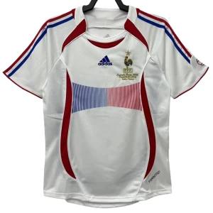 Fotbalové Dresy Francie 2006 World Cup Retro Venkovní