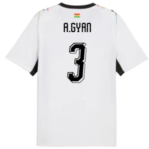 Fotbalové Dresy Ghana A. Gyan #3 MS 2026 Domácí