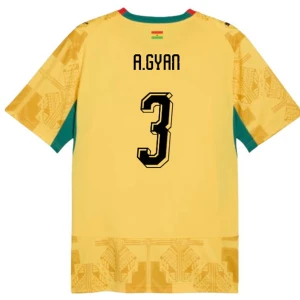 Fotbalové Dresy Ghana A. Gyan #3 MS 2026 Venkovní