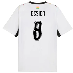 Fotbalové Dresy Ghana Essien #8 MS 2026 Domácí