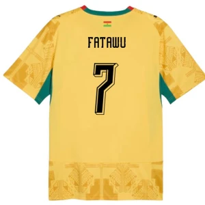 Fotbalové Dresy Ghana Fatawu #7 MS 2026 Venkovní