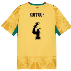 Fotbalové Dresy Ghana Kuffour #4 MS 2026 Venkovní