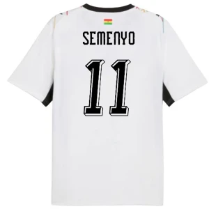 Fotbalové Dresy Ghana Semenyo #11 MS 2026 Domácí