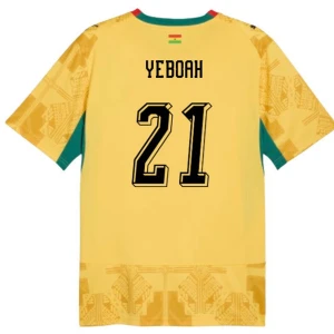 Fotbalové Dresy Ghana Yeboah #21 MS 2026 Venkovní