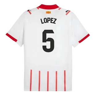 Fotbalové Dresy Girona FC Lopez #5 Domácí 2025/26