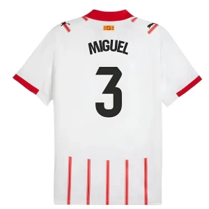 Fotbalové Dresy Girona FC Miguel #3 Domácí 2025/26