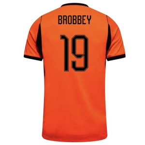 Fotbalové Dresy Holandsko Brobbey #19 MS 2026 Domácí