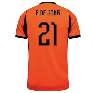 Fotbalové Dresy Holandsko Frenkie de Jong #21 MS 2026 Domácí
