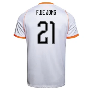 Fotbalové Dresy Holandsko Frenkie de Jong #21 MS 2026 Venkovní