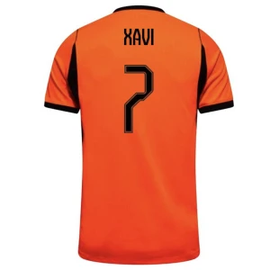 Fotbalové Dresy Holandsko Xavi #7 MS 2026 Domácí