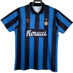 Fotbalové Dresy Inter Mediolan 1992-94 Retro Domácí