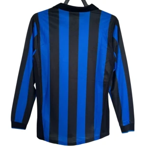 Fotbalové Dresy Inter Mediolan 1998-99 Retro Domácí Dlouhý Rukáv