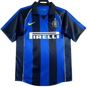 Fotbalové Dresy Inter Mediolan 2001-02 Retro Domácí