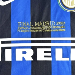 Fotbalové Dresy Inter Mediolan 2010-11 Champions League Final Retro Domácí