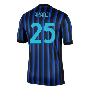 Fotbalové Dresy Inter Mediolan Akanji #25 Domácí 2025/26