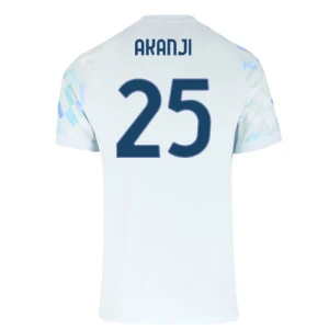 Fotbalové Dresy Inter Mediolan Akanji #25 Venkovní 2025/26