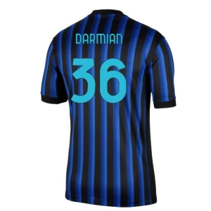 Fotbalové Dresy Inter Mediolan Darmian #36 Domácí 2025/26
