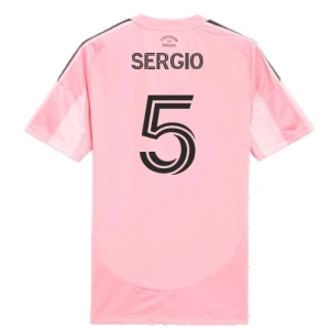 Fotbalové Dresy Inter Miami CF Sergio #5 Domácí 2025/26