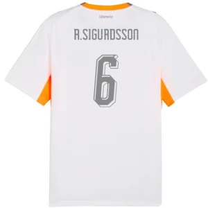 Fotbalové Dresy Island R. Sigurdsson #6 Venkovní 2026