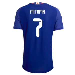 Fotbalové Dresy Japonsko Mitoma #7 MS 2026 Domácí