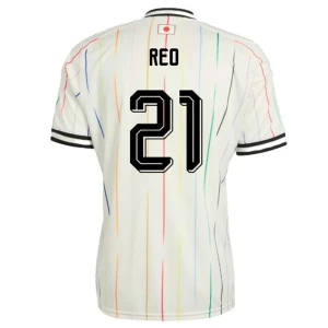 Fotbalové Dresy Japonsko Reo #21 MS 2026 Venkovní