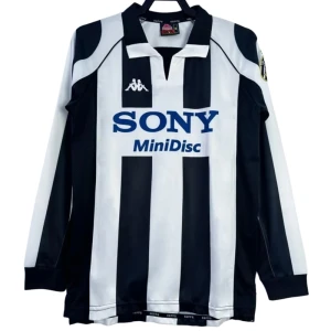 Fotbalové Dresy Juventus FC 1997-98 Retro Domácí Dlouhý Rukáv