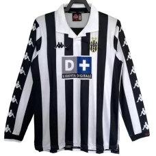 Fotbalové Dresy Juventus FC 1999-00 Retro Domácí Dlouhý Rukáv