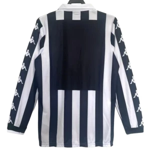 Fotbalové Dresy Juventus FC 1999-00 Retro Domácí Dlouhý Rukáv