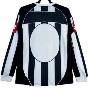 Fotbalové Dresy Juventus FC 2002-03 Retro Domácí Dlouhý Rukáv