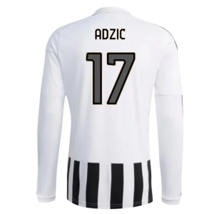Fotbalové Dresy Juventus FC Adzic #17 Domácí 2026-27 Dlouhý Rukáv