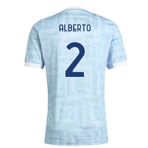 Fotbalové Dresy Juventus FC Alberto #2 Venkovní 2025/26